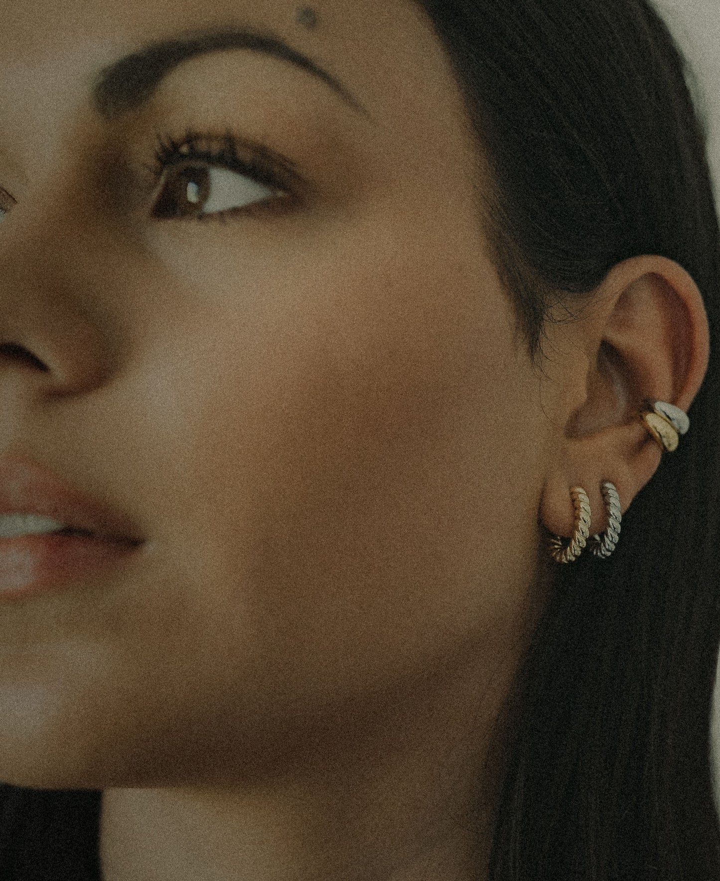 Luna Ear Cuff - Yellow Gold