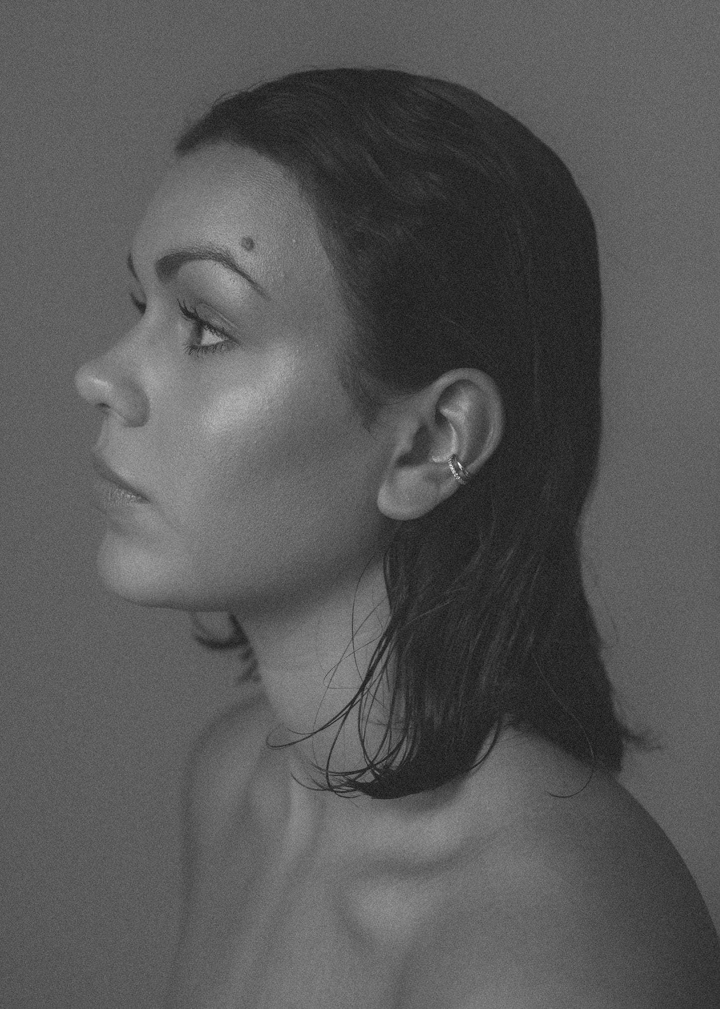 Nova Ear Cuff - White Gold