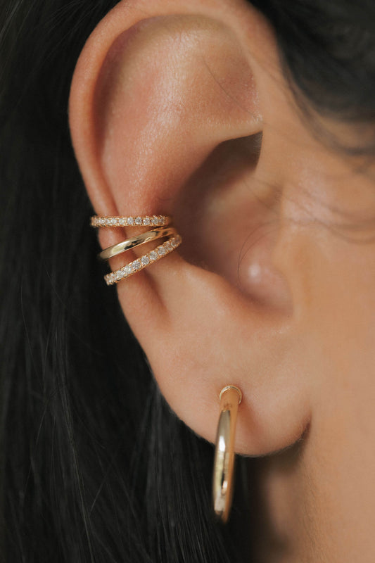 Nova Ear Cuff - Gold