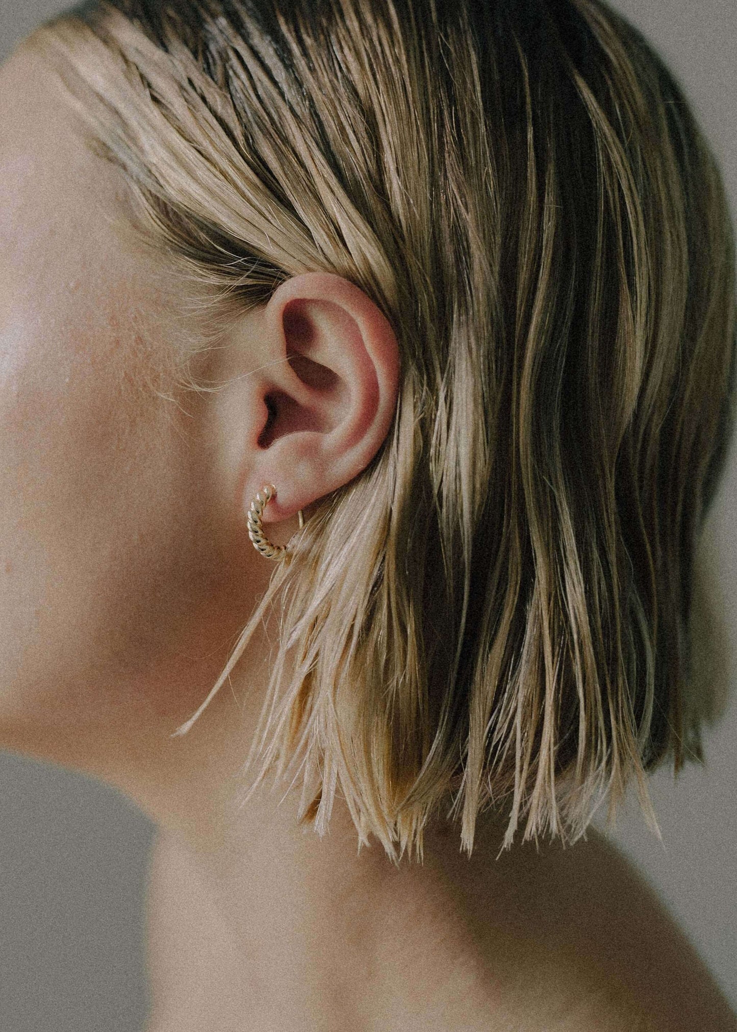Mae Clip On Hoops - Gold