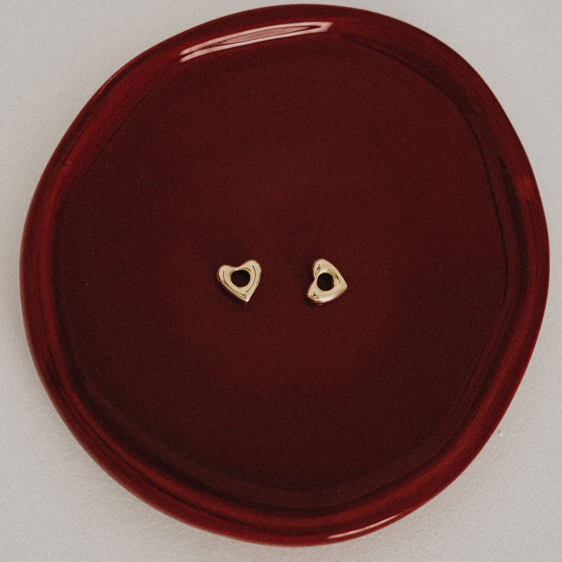 Mae Heart Charms - Gold