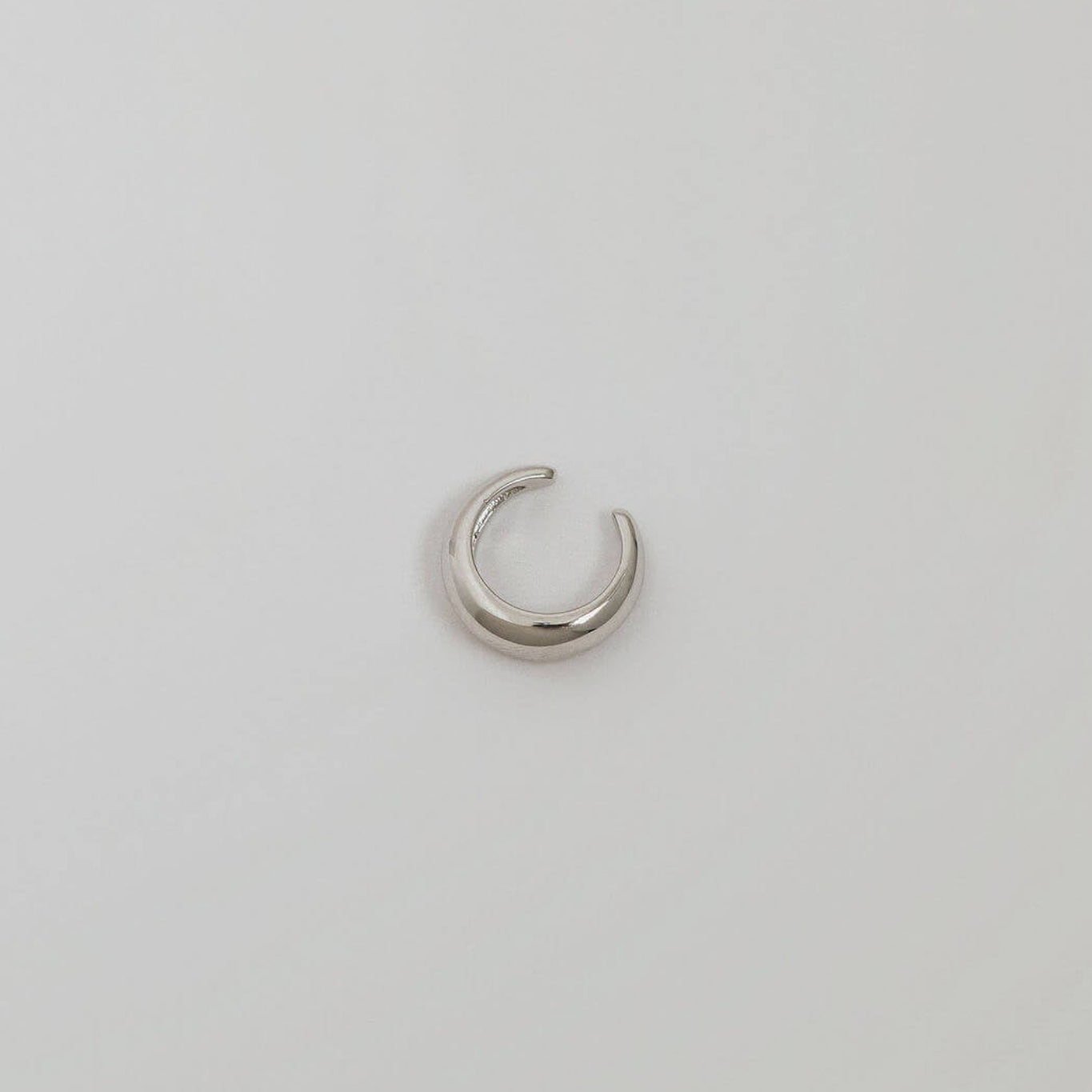 Luna Ear Cuff - White Gold