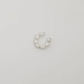 June Ear Cuff - White Gold