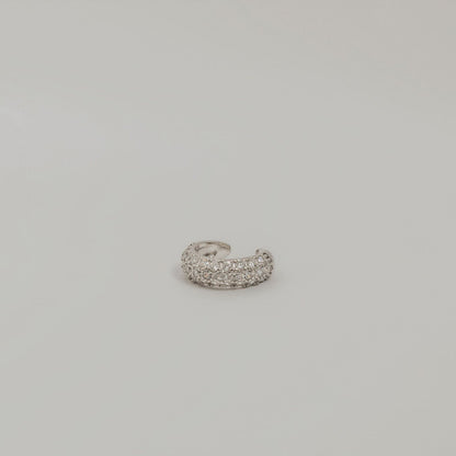 Isabella Ear Cuff - White Gold