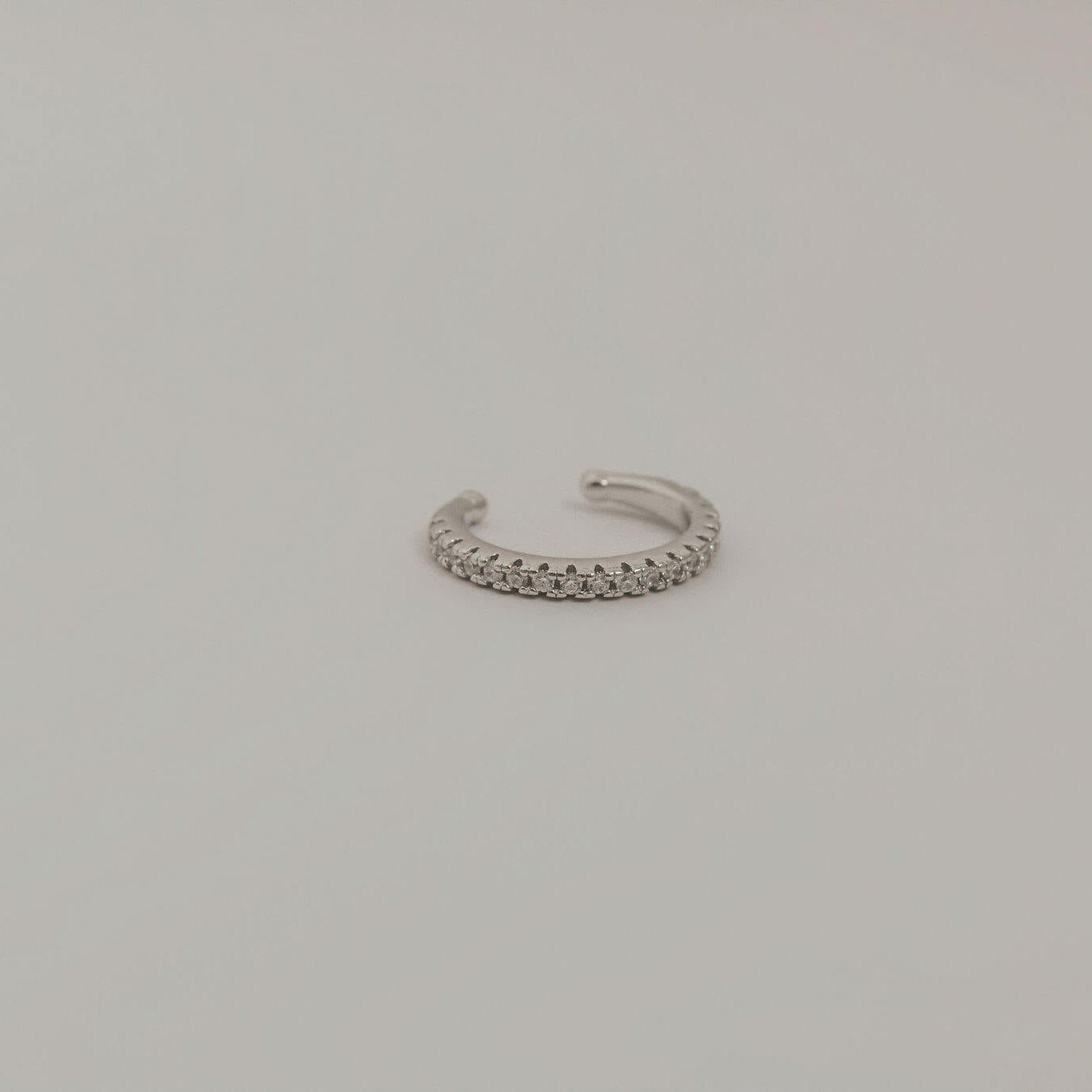 Ria Ear Cuff - White Gold