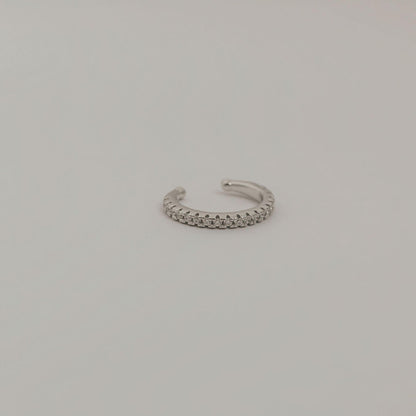 Ria Ear Cuff - White Gold